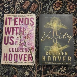 Colleen Hoover - 'It Ends With Us' & 'Verity'